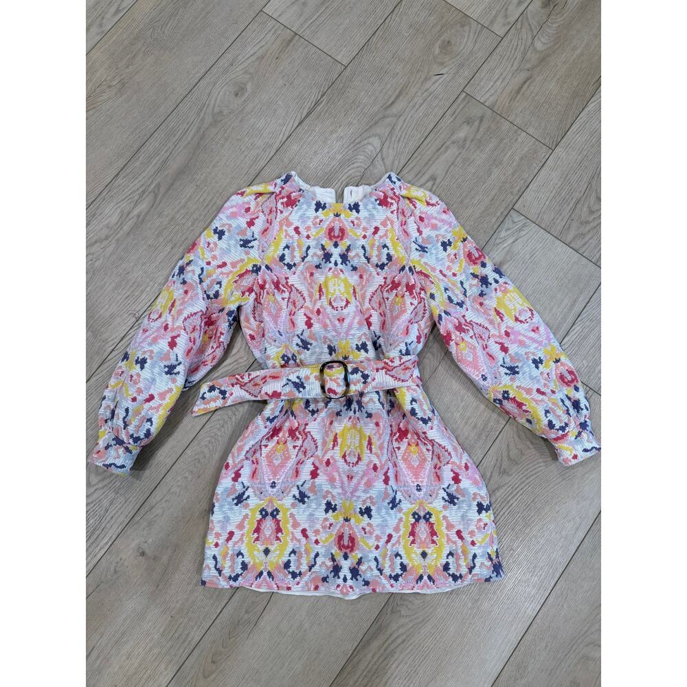 Sezane Erin Jacquard cotton Dress 36 Gorgeous - Picture 2 of 5